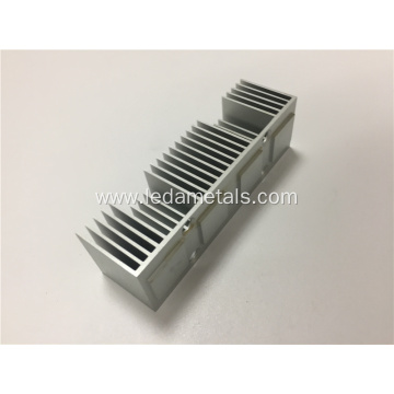 Custom 6063 Anodized Enclosure Aluminum Extrusion Heat Sink
